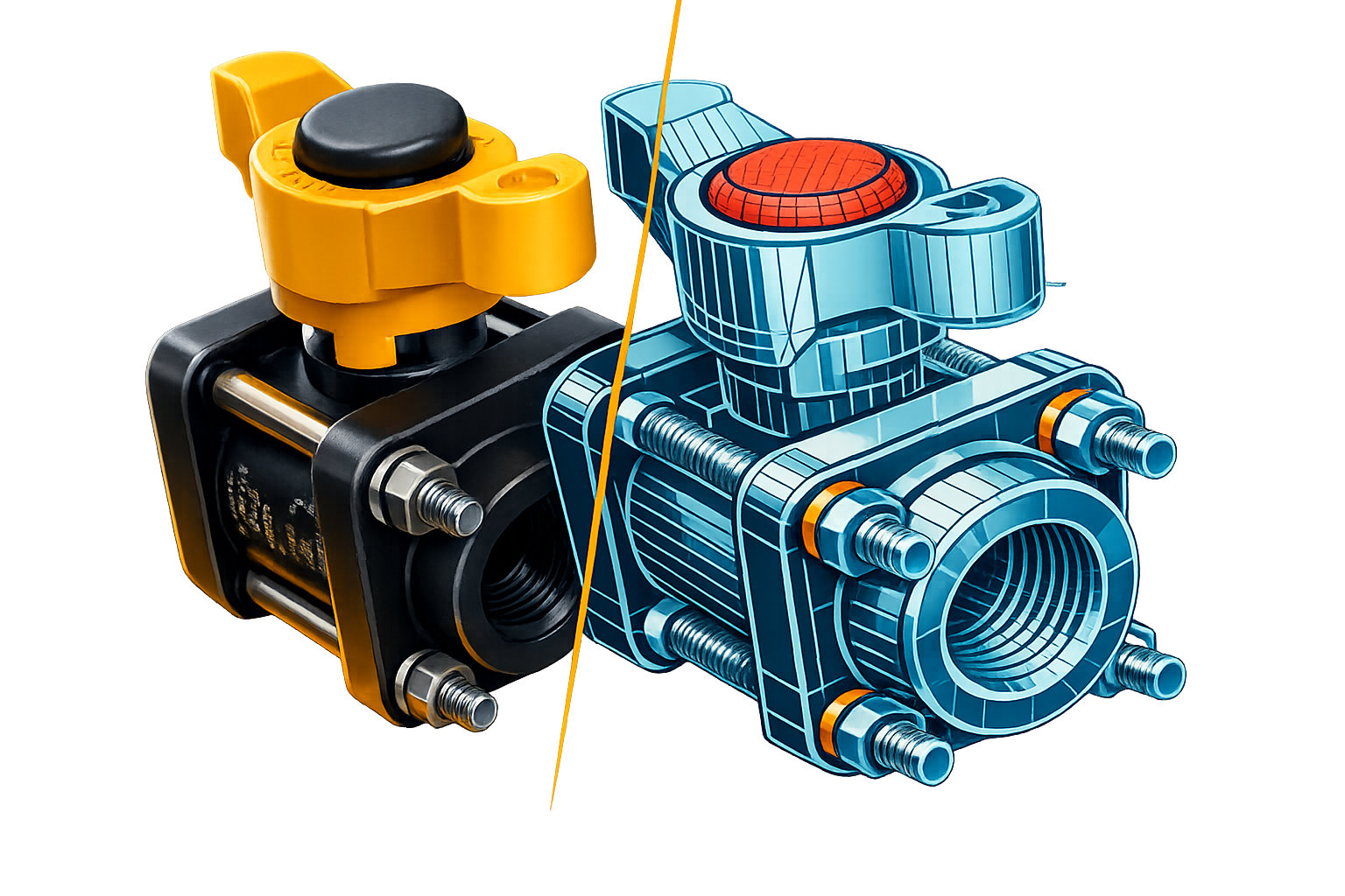 Photo compared to CAD model